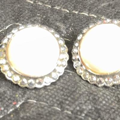 Vintage Style Clip Earrings