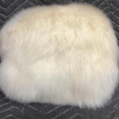 White Fur Hand Muff