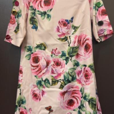 Dolce and Gabbana flower print dress