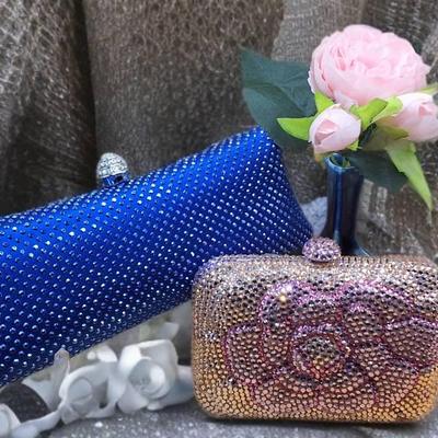 Two Beautiful Rhinestone Purses