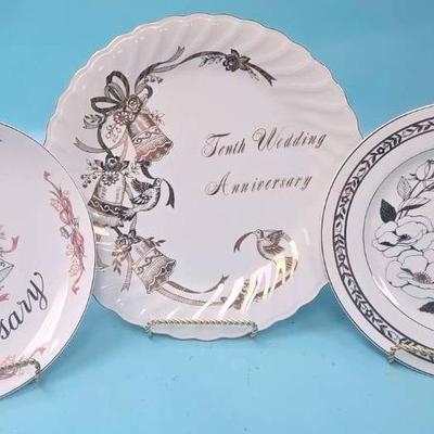 "Lefton" and "George Good" Anniversary Plates