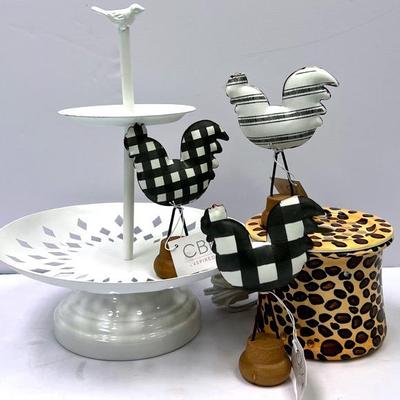 “CBK” Decorative Rooster Figurines and More