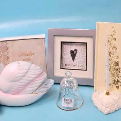 "Forever Favors" Crystal Glasses and More