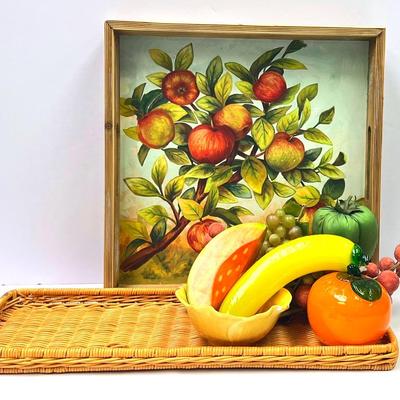 “Ganz” Orchard Serving Tray and More 