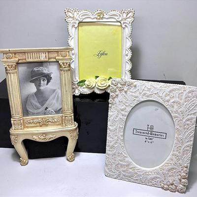 Antique Themed “Lefton” Photo Frame and More