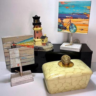 “Demdaco” Beach Theme Decor Assortment 