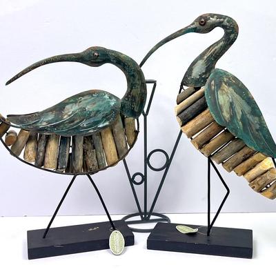 “CBK” Shorebird Wooden Figurines and More