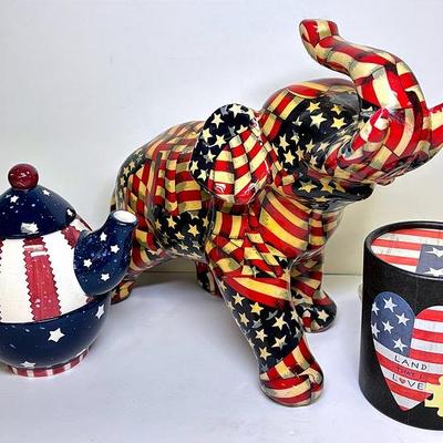 "La Vie Porcelain" USA Elephant and More 