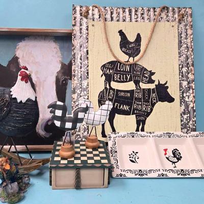 Assortment of Farm Decor