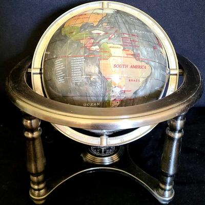 Vintage Desk Swirl Globe