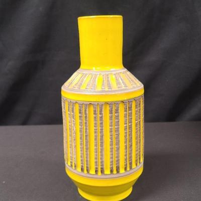 Raymor Ceramic Vase Made In Italy