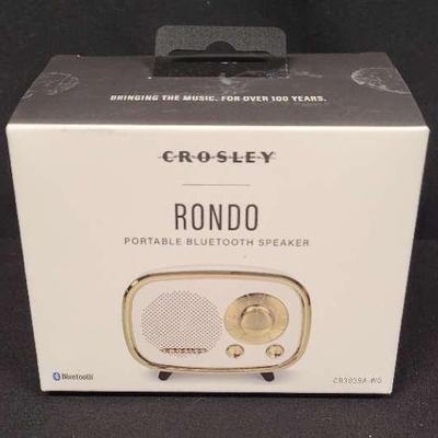 Crosley Small Portable Bluetooth Speaker - NIB