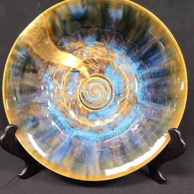 Kay Finch, Gold Accented Bowl