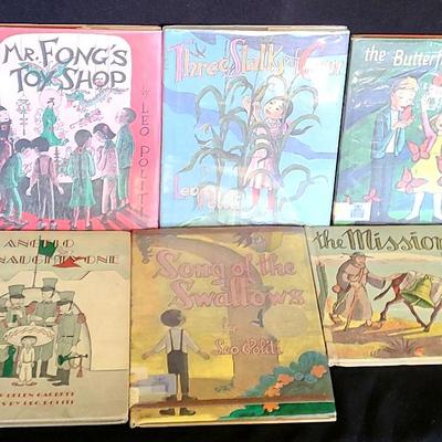 Lot Of Vintage Children's Books Leo Politi 