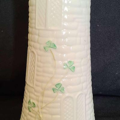 Belleek Castle Tower Vase