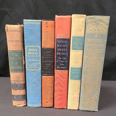 Collection Of 6 Classic Hardbacks By Various Authors