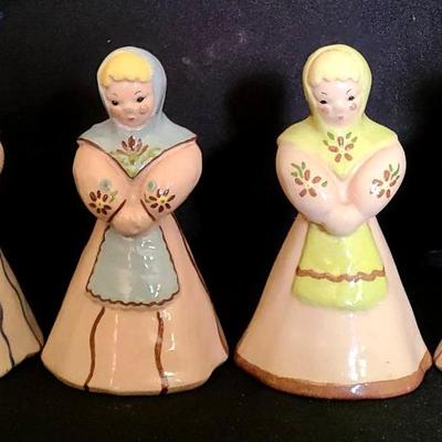 Lot Of Kay Finch Little Girl Figurines 