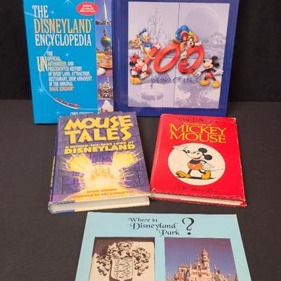 Signed Where In Disneyland Park? And Books About Mickey,  Disneyland & Disney World 