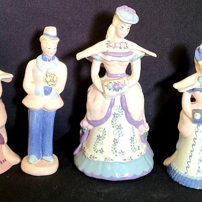 Lot Of 4 Pleasant Kay Finch Figurines 