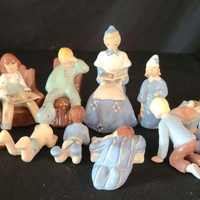 11 Jean Manley Ceramic Figurines