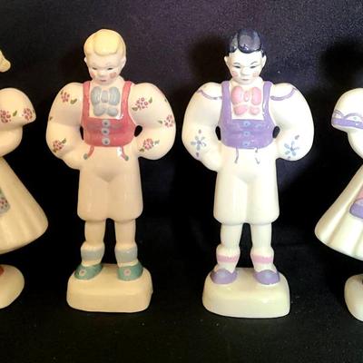 Lot Of Kay Finch Boy & Girl Ceramic Figurines 