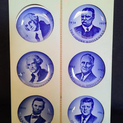 The Royal Copenhagen Porcelain Presidential Plates