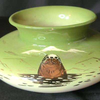 Sascha Brastoff MCM Glazed Cermaic Vase