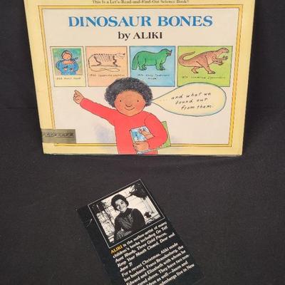 Dinosaur Bones By Aliki - Signed Book By Beloved Author