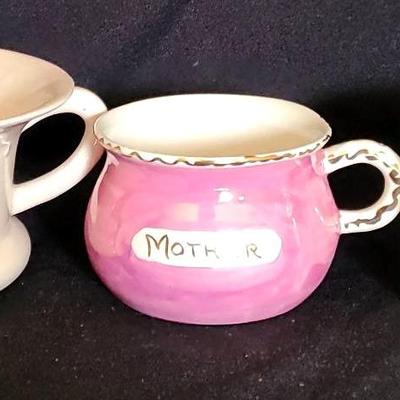 Lot Of 3 Kay Finch Decorative Cups