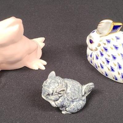 Mini Menagerie - Animal Figurines From Kay Finch And Royal Crown Derby 