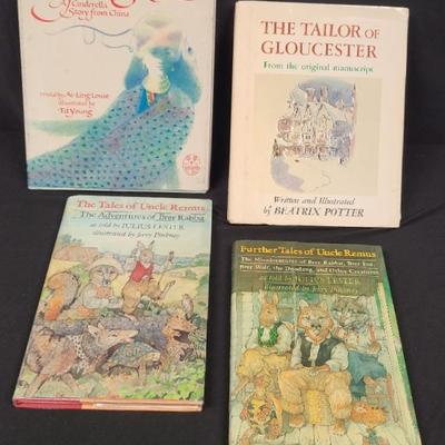 A Quaint Quartet Of Charming Children's Books - One Signed By Jerry Pinkney