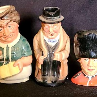 Lot Of 5 Royal Doulton Character Jugs
