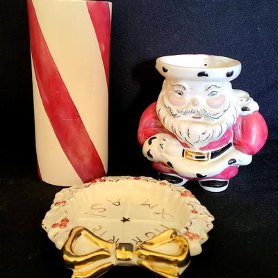 Lot Of 3 Merry Kay Finch Holiday Pieces 