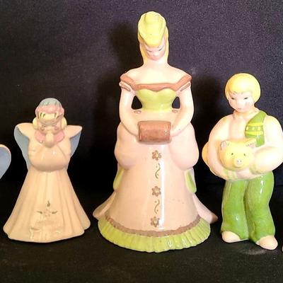 Lot Of 5 Pink Kay Finch Figurines 