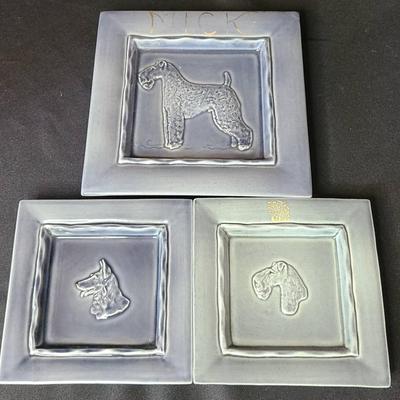 Kay Finch Dog Plates