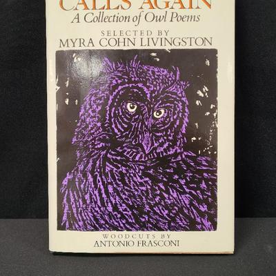 Signed If The Owl Calls Again By Myra Cohn Livingstone