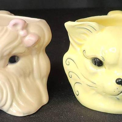 Kay Finch Terrier And Baby's First Cat Mugs