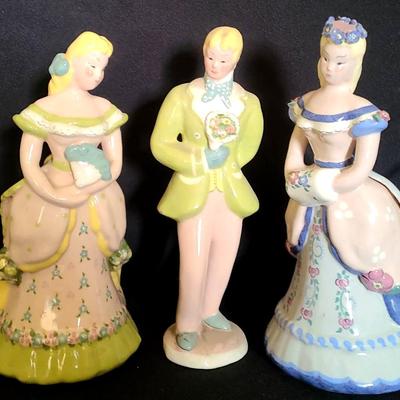 Lot Of 3 Kay Finch  Decorative Figurines 