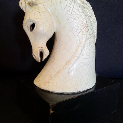 Sascha Brastoff Cermak Horse Head Sculpture 