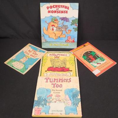 James Marshall Montage Of Charming Children's Books, One Signed 
