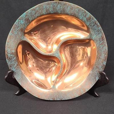 Nice Nambe Divided Dish For Sophisticated Serving