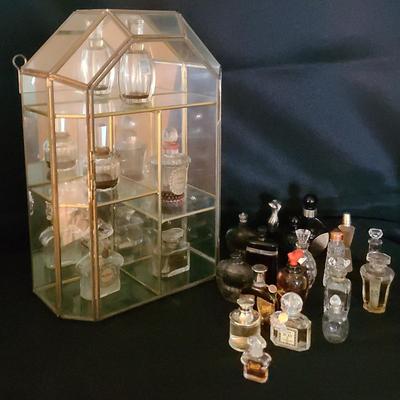Glass, Brass, And Class - Perfume Bottle Collection + Delightful Display Case