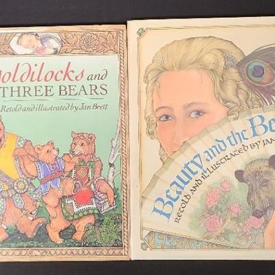 Signed Jan Brett Fairy Tale Duo – Deluxe Illustrated Editions