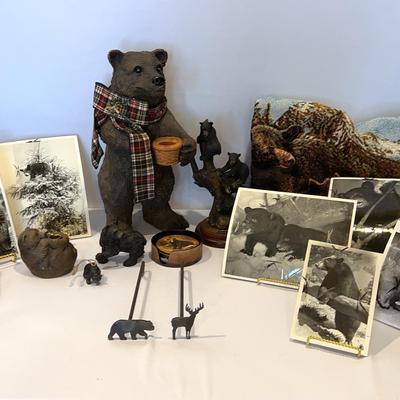 For The Bear Lover! Black & White Photos, Coasters, Statues, Sofa Blanket And More