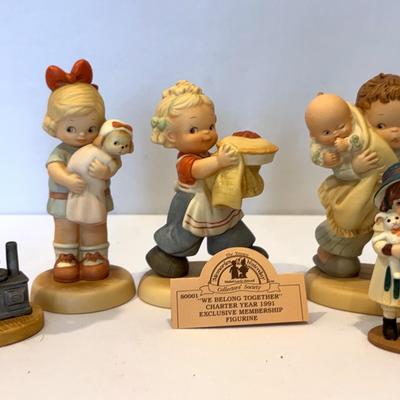 Jan Hagara "Cristina" Porcelain Figurine, Enesco “The Future-God Bless Em”, We Belong Together &More