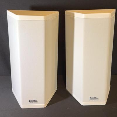 White Definitive Surround Sound Speakers - Set of 2