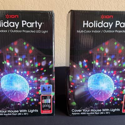 LED Indoor/Outdoor Projected Lights (2)