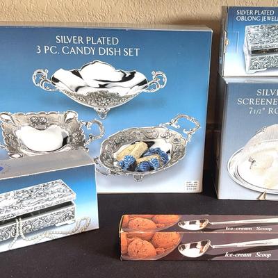 Silver Plated Goodies! All brand new! 