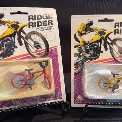 Vintage 1980s Highly Collectible Diecast Metal Model Mongoose Bikes By Intex