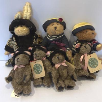 Boyd’s Bears- Investment Collectables w/ Tags- Seven Bears In The Collection 